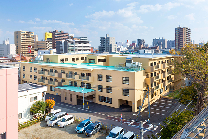 社会福祉法人ノテ福祉会（札幌）／介護付有料老人ホーム「ゆうゆうじてき」月寒公園