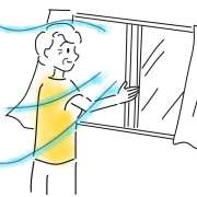 夏にエアコンを付けたままの換気で、電気代を抑える方法は？