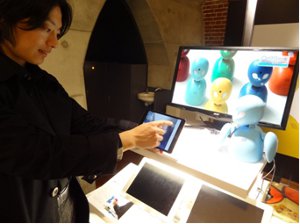 OrihimeはiPadなどで簡単に操作できます。